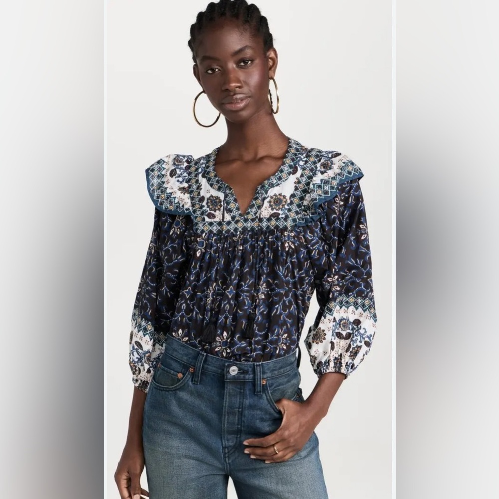 NEW CLEOBELLA Sabina Lina Blouse SIZE XL
